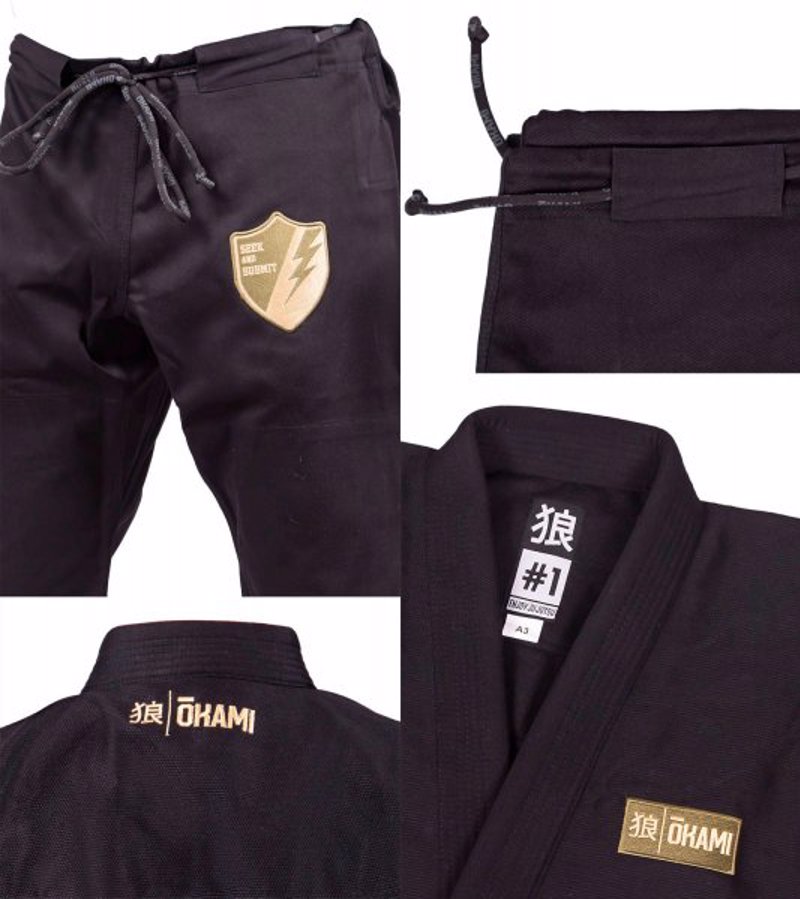 OKAMI BJJ Gi SAS NextGen - BLACK